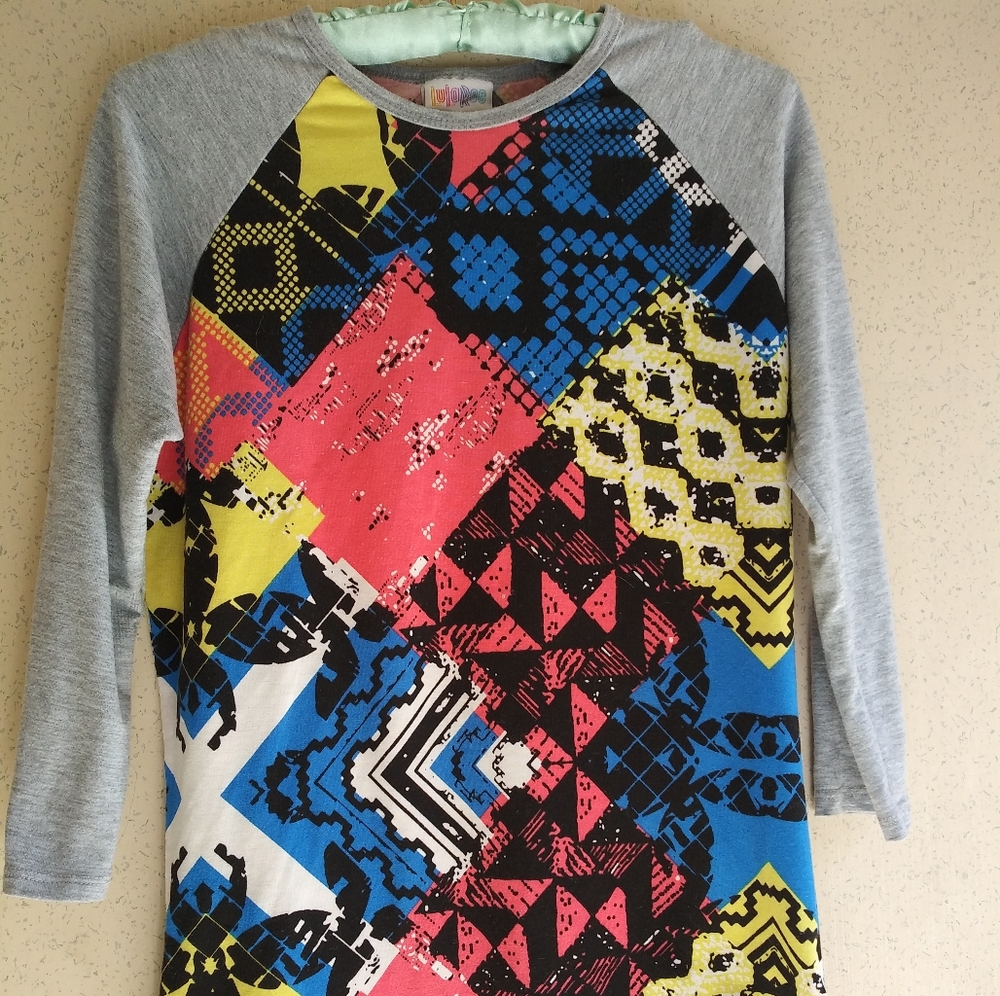 Lularoe multi color shirt